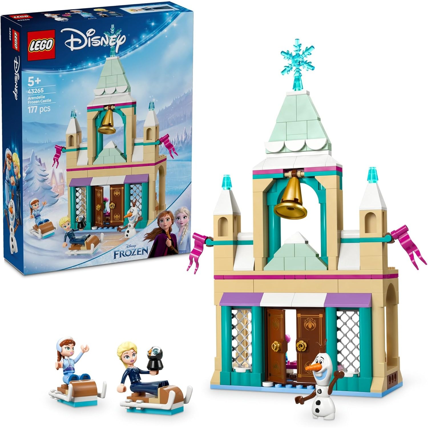LEGO 43265 Disney Princess Arendelle Frozen Castle 1개