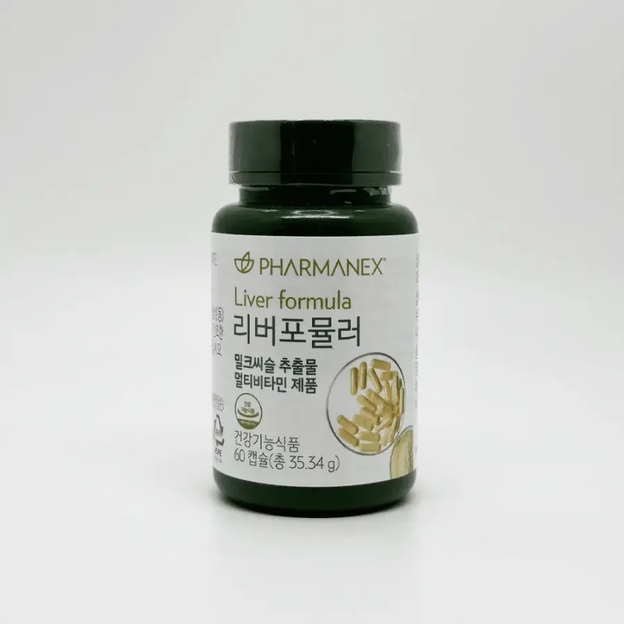 뉴스킨 <b>파마넥스 리버포뮬러</b> 밀크씨슬 멀티비타민 60캡슐