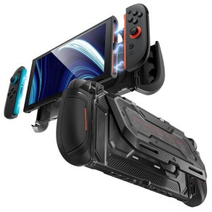 MUMBA For Nintendo Switch 2 Case 2025 Titan Series Dockable Ergonomic Switch 2 Grip Protective Cover