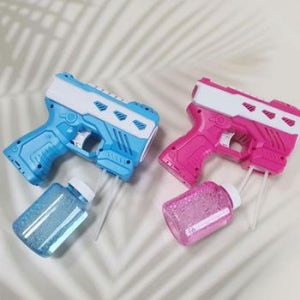 비눗방울건 버블건 자동 장난감 어린이 놀이 5구