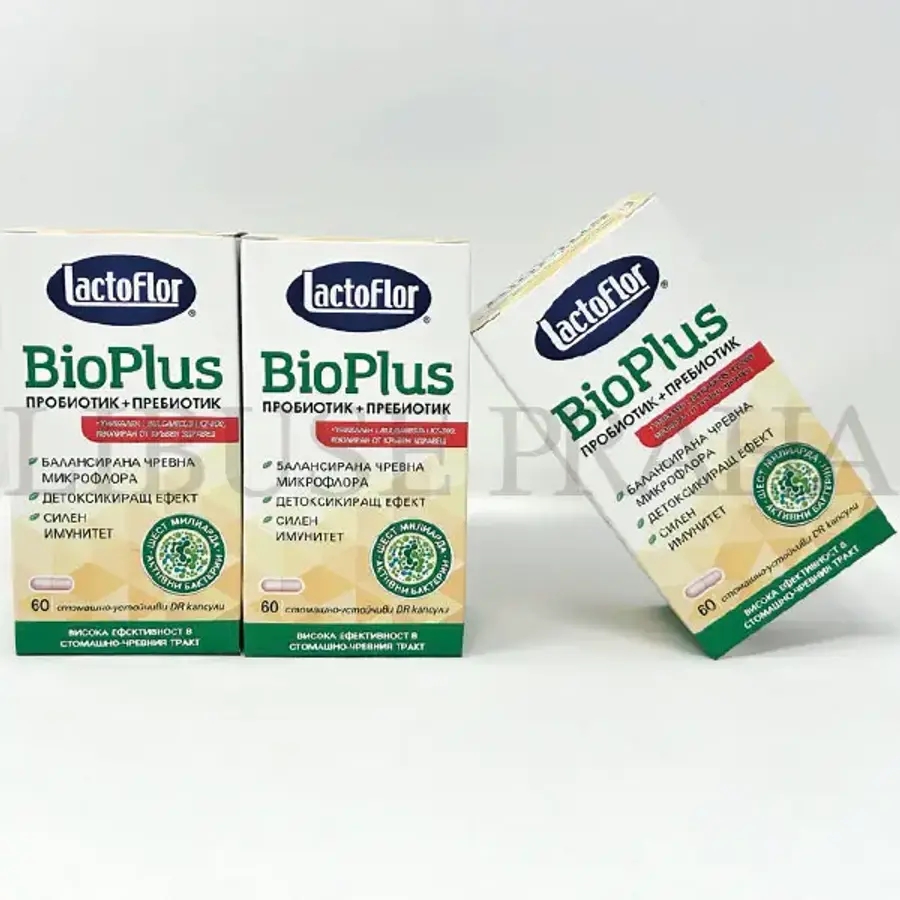 락토플로어 불가리아 유산균 - 60정 x 3통 세트 (Lactoflor BioPlus)
