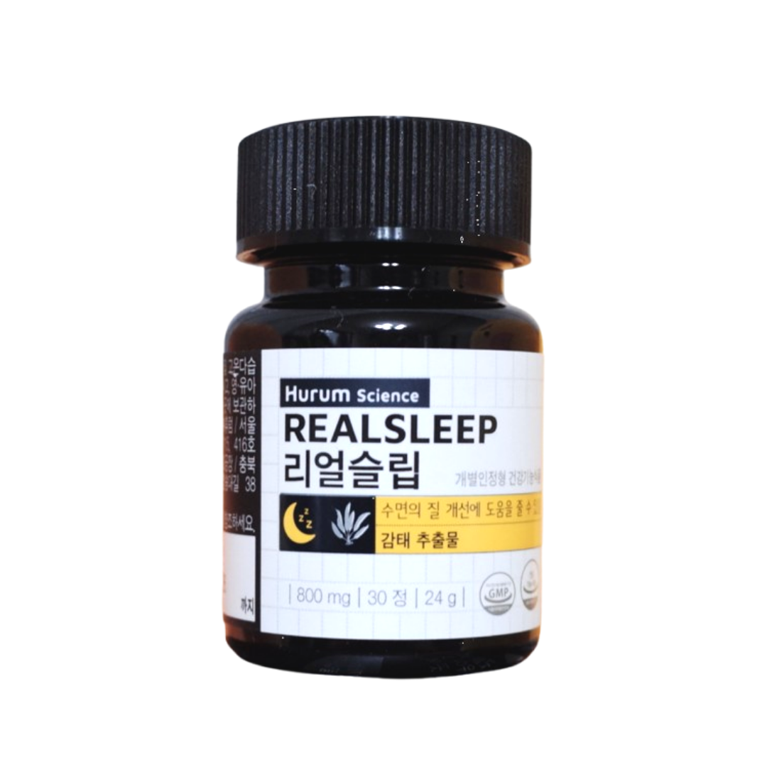 <b>휴럼</b>사이언스 리얼슬립 <b>감태</b>추출물 24g  1개  800mg