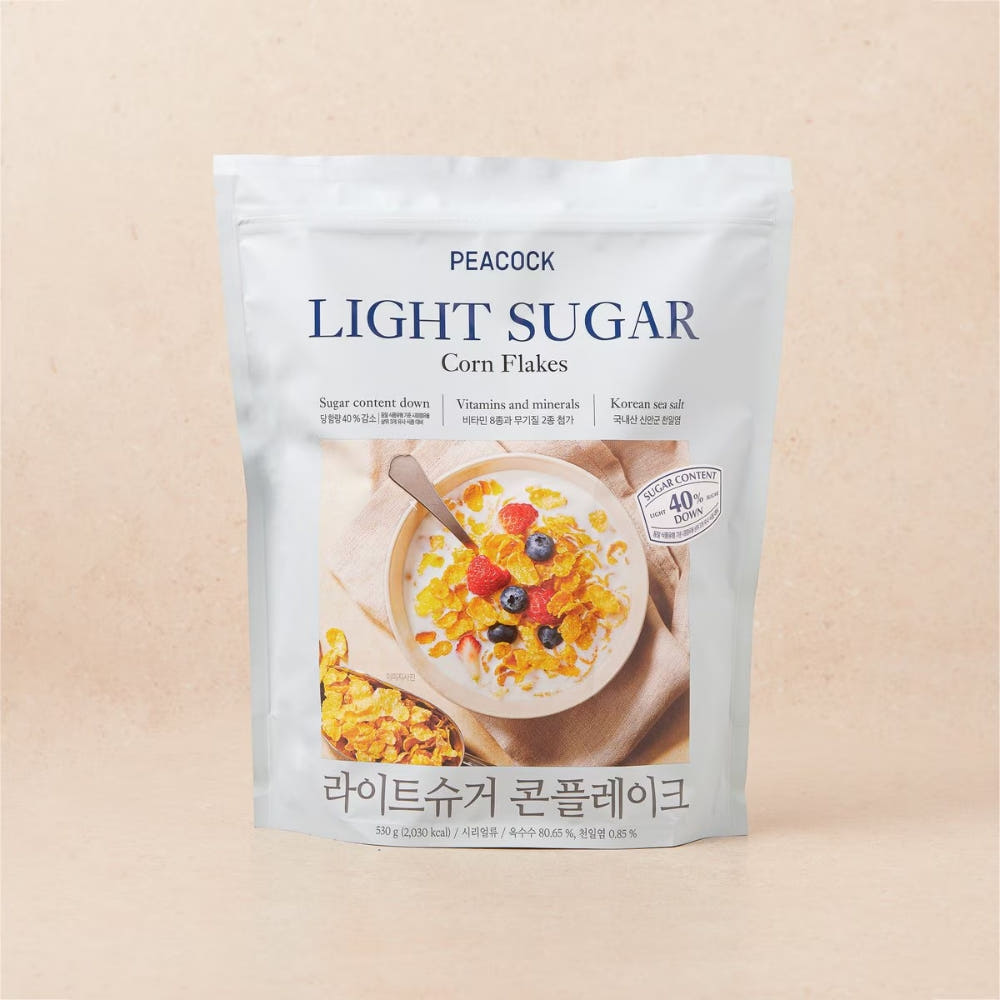 피코크 라이트슈거 시리얼 콘플레이크