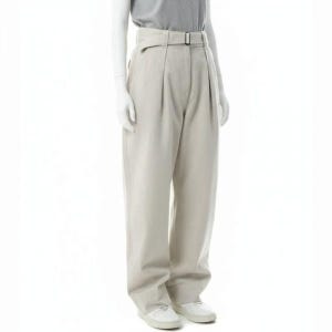 마가렛호웰 MHL 25FW 웨빙 벨트 트라우저 팬츠 바지 WHTR0528A25KWP