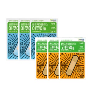 동국제약 [타임세일] 밴드케어플러스 방수밴드10매x3갑+탄력밴드20매x3갑