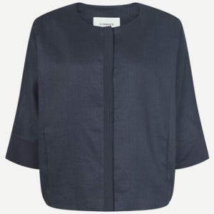 캐리스노트 린넨 자켓-CNEMJK401