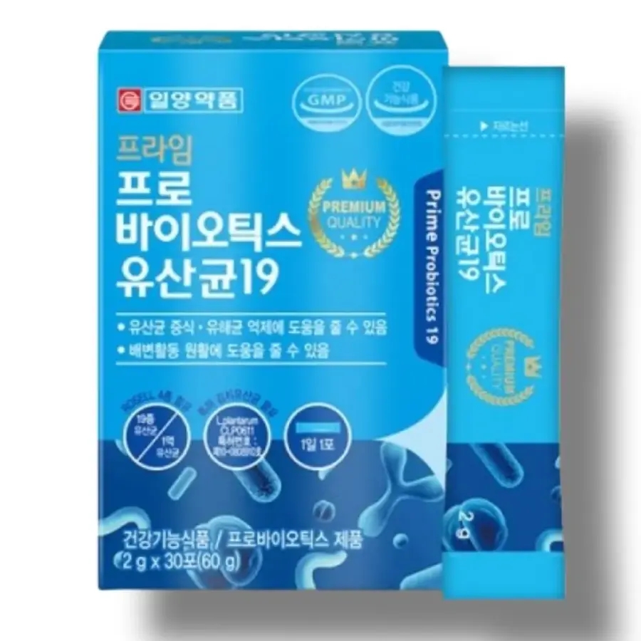 일양약품 프로바이오틱스 유산균 <b>과민성 대장</b> 가스제거 잦은 방귀 냄새 약1개월