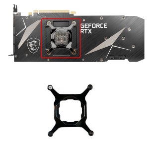 MSI GeForce RTX3090 3080 3070 TI 3060 VENTUS 3X PLUS 10G OCV1 LHR CPU 장착 브래킷 그래픽 카드 코어 브래킷