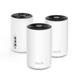 티피링크 WiFi 6E 트라이밴드 2.5G 유무선공유기 Deco XE75 Pro(3팩)