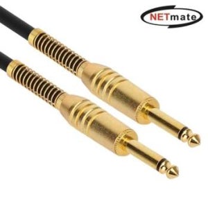 강자 747LZM86 넷메이트 TS(5.5 Mono) 마이크 케이블 1m NMC-AU501