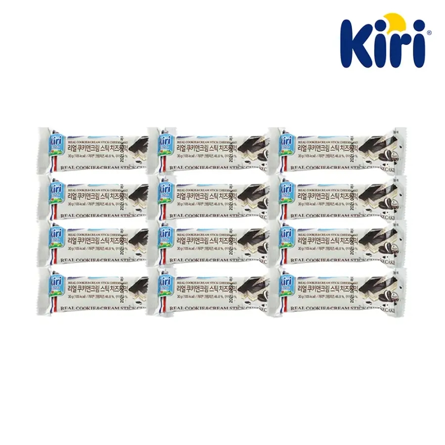 끼리(Kiri) 크림치즈 리얼스틱 쿠키앤크림 성분 분석