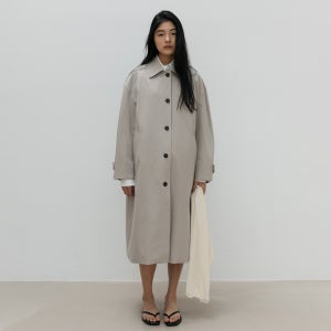 [네세서리] Classic Single Trench Coat (Beige)