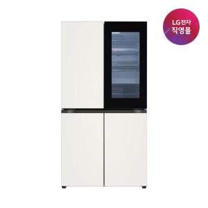 LG전자 [LG전자 직영]LG 디오스 오브제컬렉션 노크온 냉장고 T875MEE312