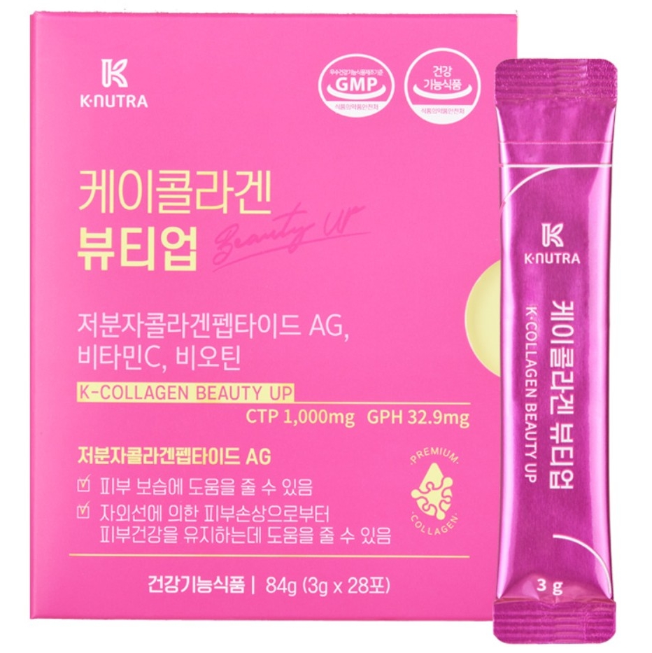 케이뉴트라 케이콜라겐 뷰티업 3g x 28포, 1개