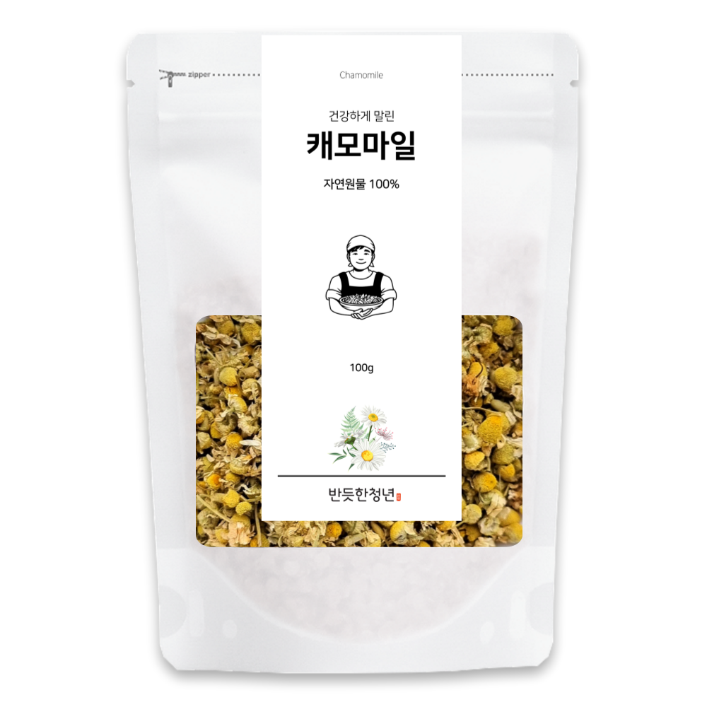 반듯한청년 <b>캐모마일</b> 100g, 2개