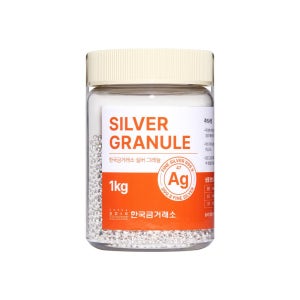 한국금거래소 투자용 실버 그래뉼 1kg(1000g)