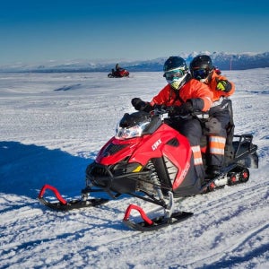 아이슬란드 레이캬비크 랑요쿨 빙하 스노모빌 투어 혼승 (영어)
