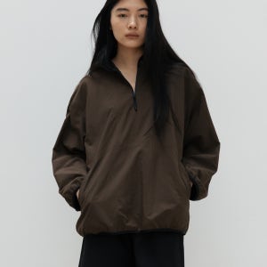[네세서리] Reversible Hooded Anorak (Brown/Black)
