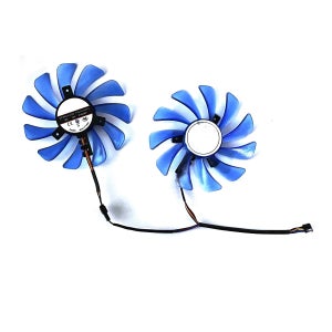 HIS RX 580 RX570/470/480 그래픽 카드 팬 95mm 4핀 DC 12V 0.45A FDC10U12S9-C CF1010U12S RX580 Gpu 쿨러