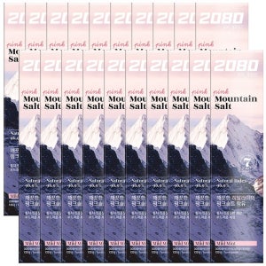 2080 화이트닝케어 핑크솔트 치약 히말라야 120g 20개