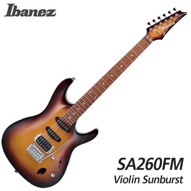 Ibanez 아이바네즈 일렉기타 Violin Sunburst VLS SA260FM