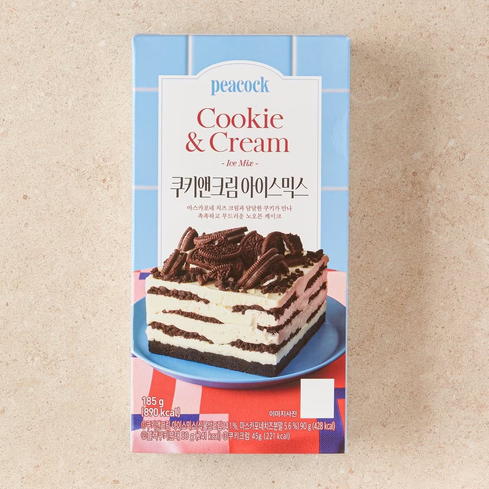 쿠키앤크림 아이스믹스 제품 이미지
