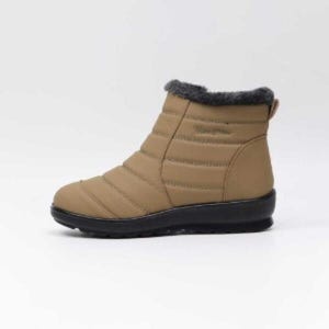 해뜰 데일리 중년 패딩신발 앵클 겨울 발목 여자털부츠 (44786153A)