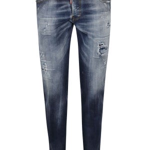 디스퀘어드2 디스 디테일 스터드 장식 슬림 진 S74LB1256 S30664 470 23SS DISTRESSED EFFECT 데님 JEANS S74LB1256S3 153359805