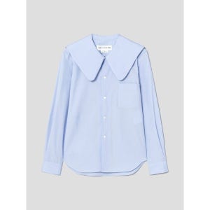 COMME DES GARCONS GIRL 여성 Cotton Sailor Collar Shirts - Blue 1113134