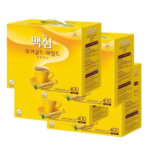동서맥심 모카골드 마일드 커피믹스 400T 4박스
