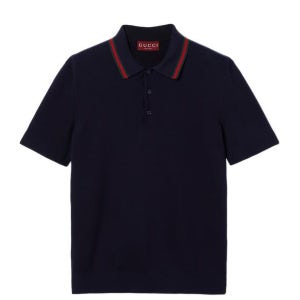 [롯데백화점] 구찌 실크 코튼 폴로 셔츠 814994 XKEKK 4345 LE1221118058