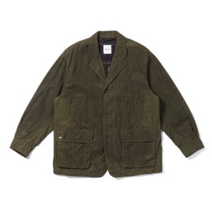 사쥬 드 크레 Washed Wax Co High Density Work Jacket [Olive]