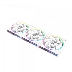 잘만 ZM-DF120R PWM ARGB 데이지체인 리버스팬 (3팩, 화이트)