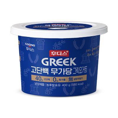 후디스 그릭요거트 플레인 제품 이미지