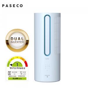파세코 1등급 듀얼인버터 창문형 에어컨 올블루 PWA-3300B