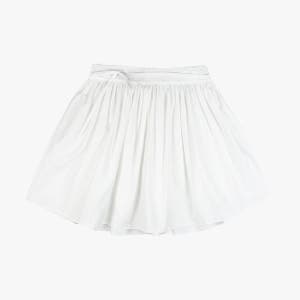 [핑크파인애플] STRAP RUSTLE SKIRT_WHITE_PG1WK313LWH