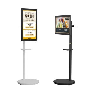 카멜 요일별 재생 가능 터치패널 광고모니터 CT2410IPS + DS플레이어 SMB32