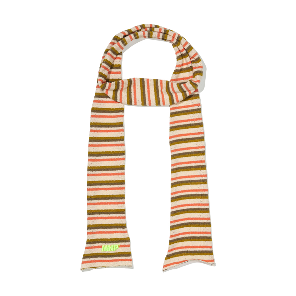 [마이네임이즈피터] PETERS LAYERED KNIT SCARF - BEIGE
