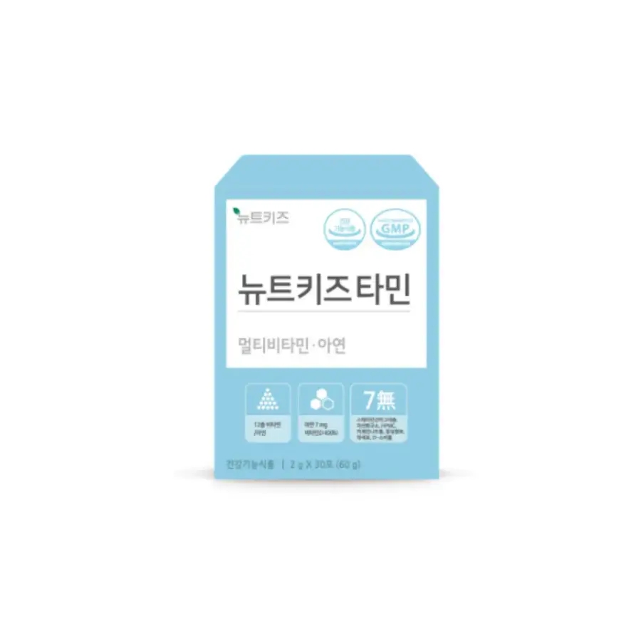 <b>뉴트</b>키즈 어린이 <b>종합</b> 멀티비타민 키즈 아연 30포 BNS