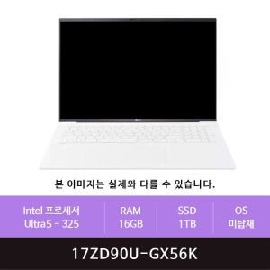 LG전자 LG 그램 프로17 17ZD90U-GX56K 1TB교체(zoaa)