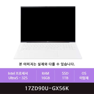 LG전자 LG 그램 프로17 17ZD90U-GX56K 1TB교체(zoaa)