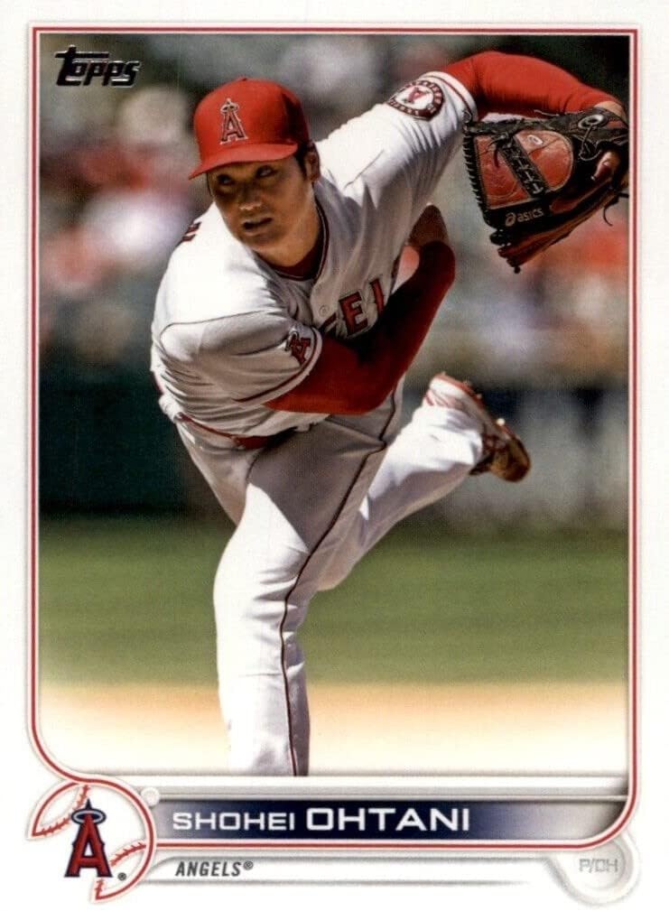 오타니 쇼헤이 2022 탑스 야구 시리즈 민트 카드 660 화이트 로스앤젤레스