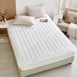 더 도톰해진 퓨어코튼 60수 고밀도 패드 K 아이보리