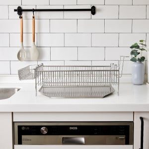 물빠짐좋은 올스텐304 1단 식기건조대 와이드형