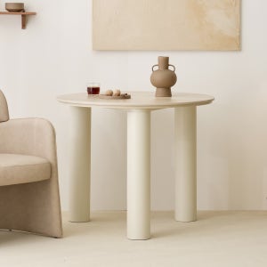 솔리드 2인 원형 세라믹테이블 900 양면세라믹