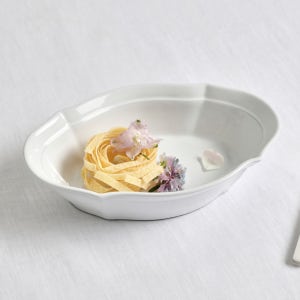 [라피니라] 블랑누아 프렌치스칼럽 타원그라탕기 L21.5