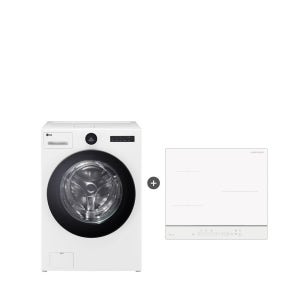 LG 트롬 오브제컬렉션 워시콤보 + LG 디오스 인덕션 FH25WA + BEI3QKHLOE