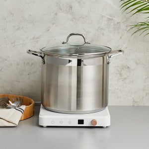 내구성 좋은 바닥 3중 스텐 곰솥 냄비 28CM 인덕션겸용