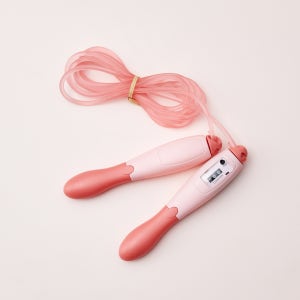 [키즈] GYM 길이조절 카운팅줄넘기 핑크