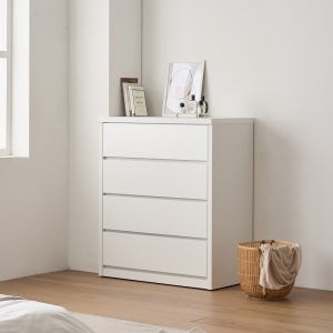 스탠다드맥스 광폭 4단 서랍장 W1000 화이트